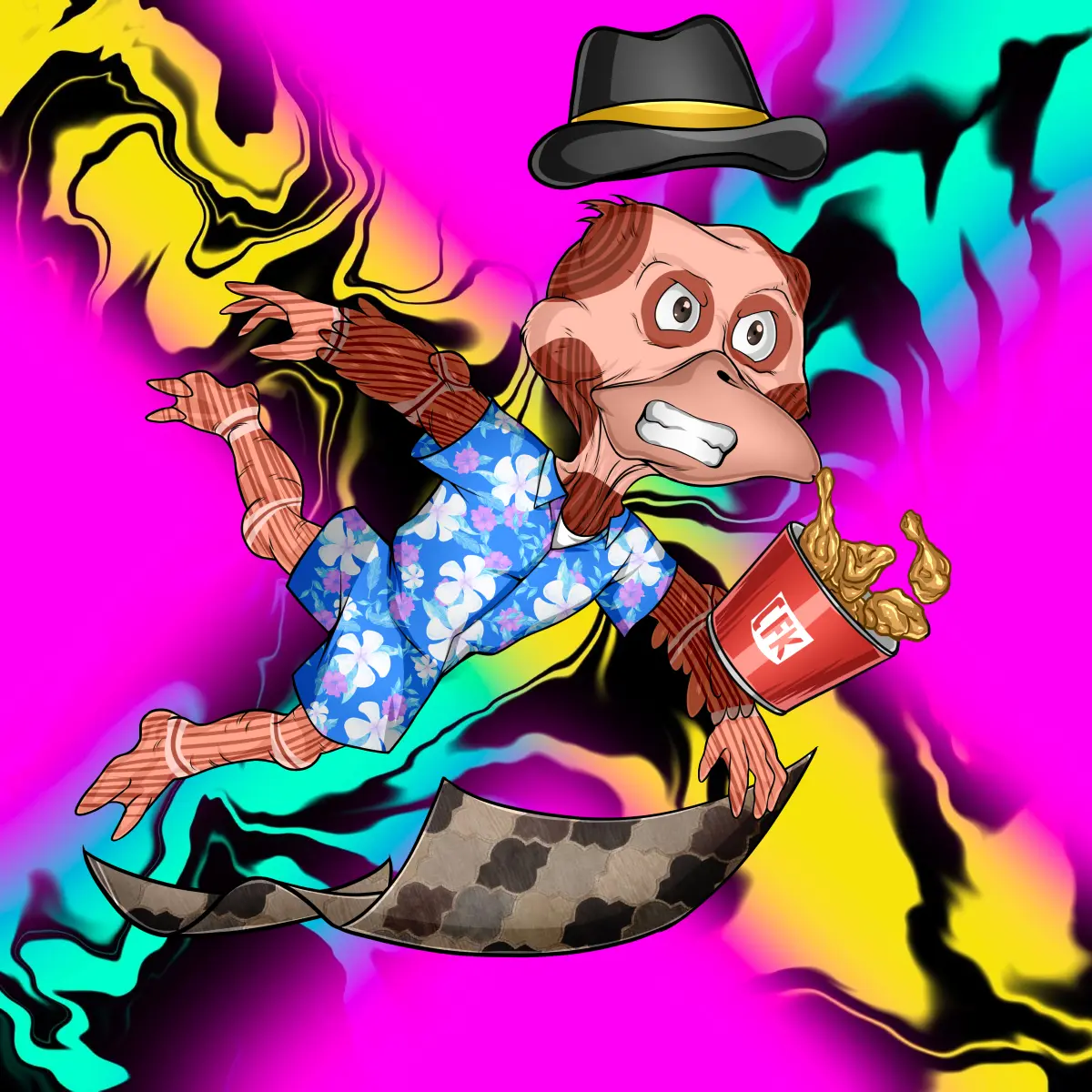 Rug Friends  #3026 NFT on Algorand