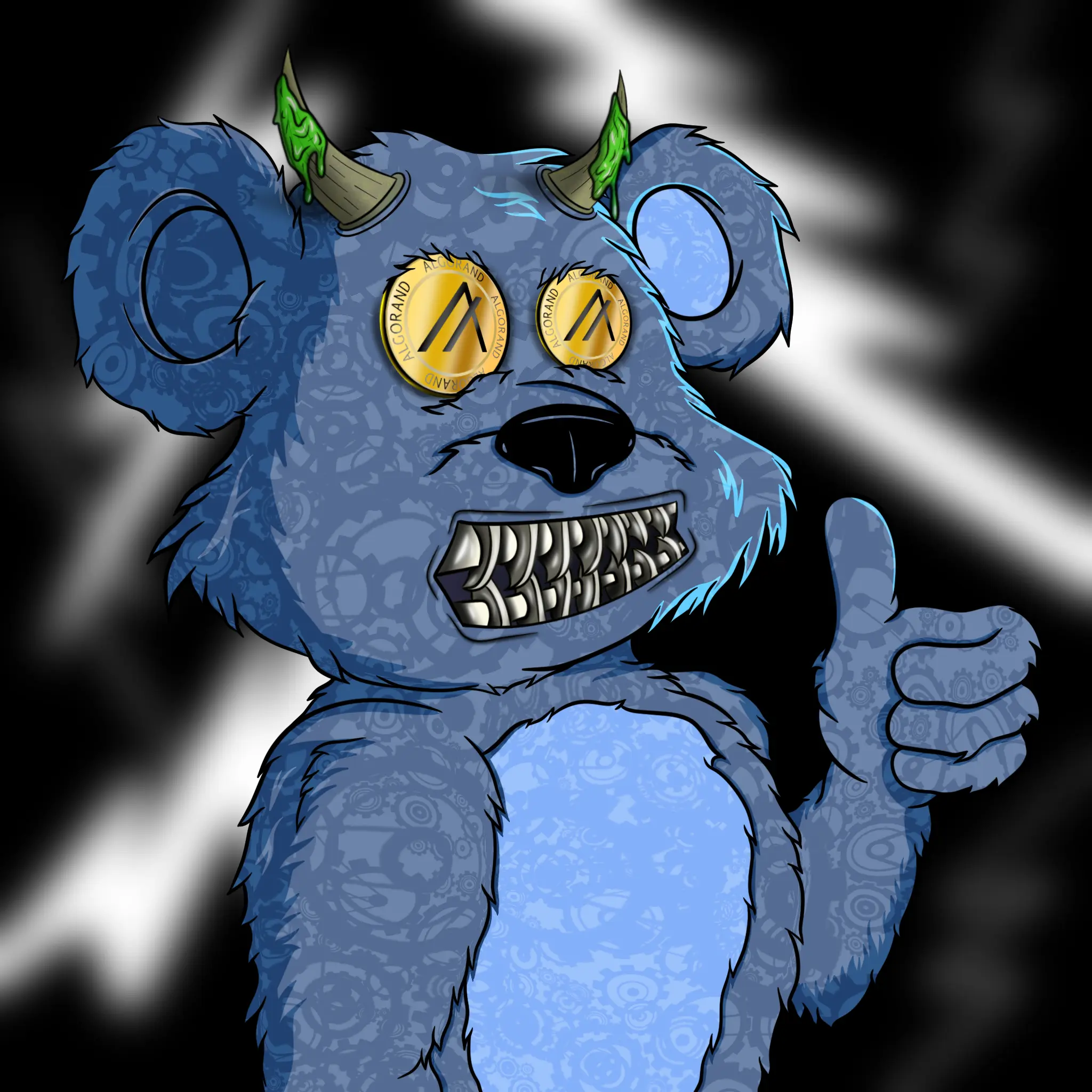 Sketchy Bears Gen2 #303 NFT on Algorand