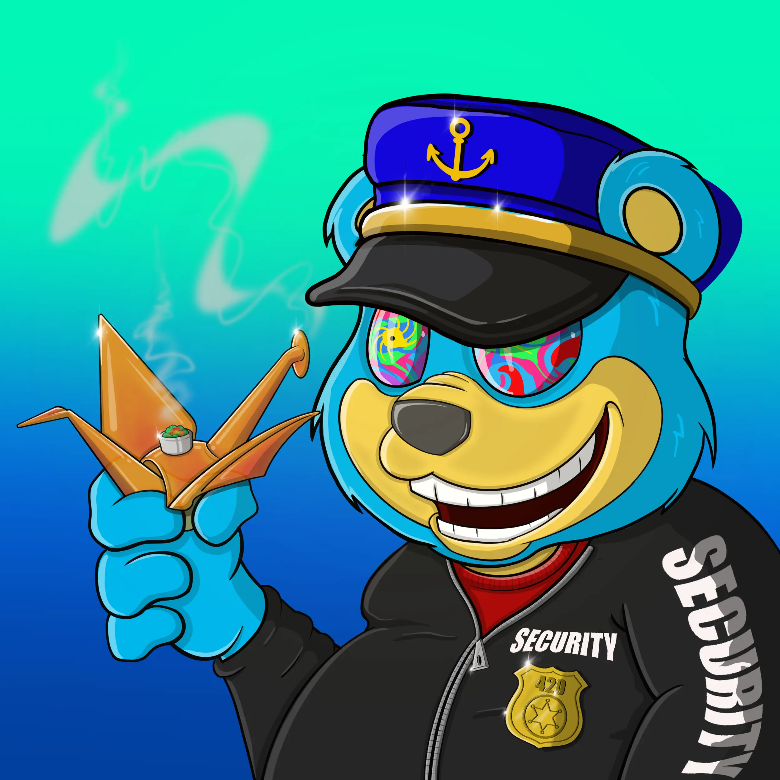 Burnin Bears #1792 NFT on Algorand