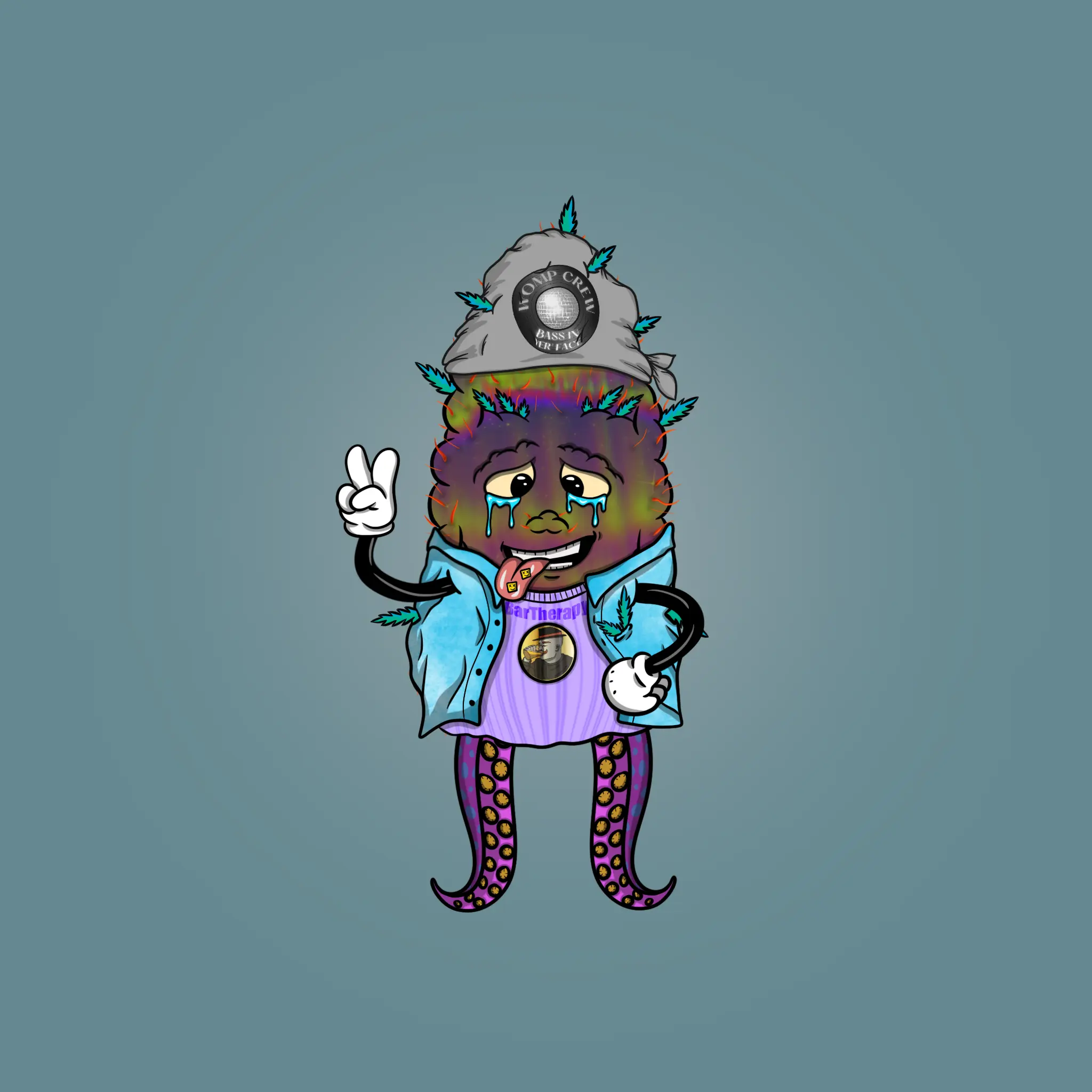 Blazing Budz #488 NFT on Algorand