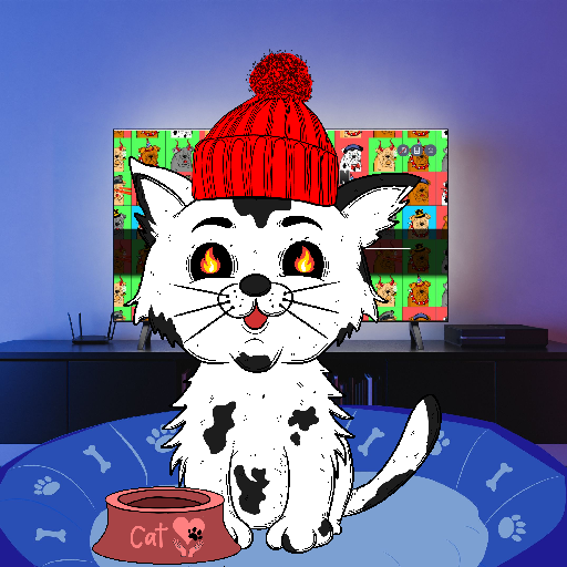 Happy Hoomens Cat#0651 NFT on Algorand