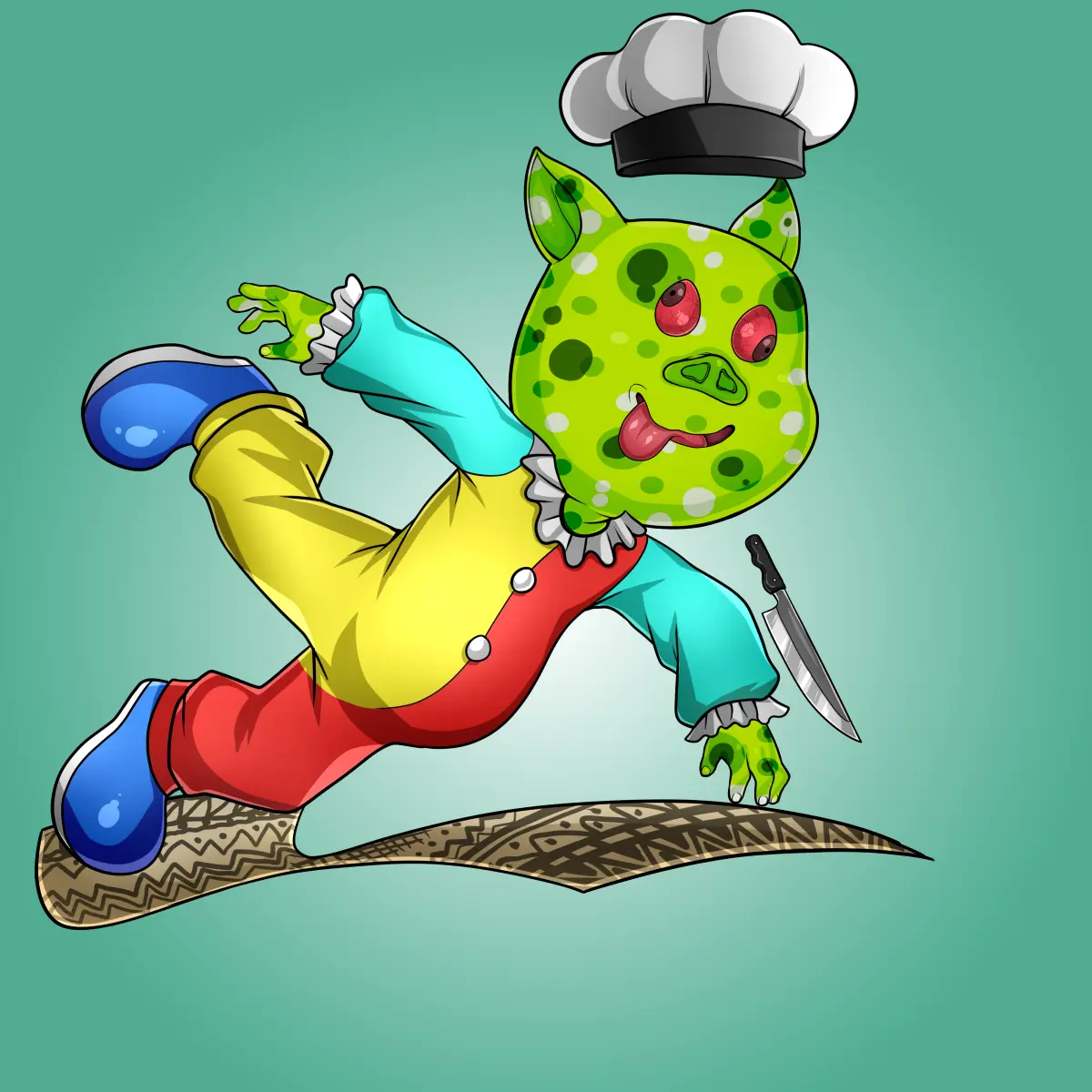 Rug Friends  #2749 NFT on Algorand