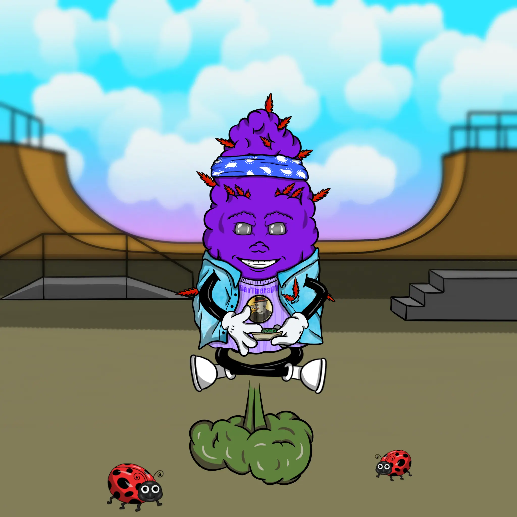 Blazing Budz #347 NFT on Algorand