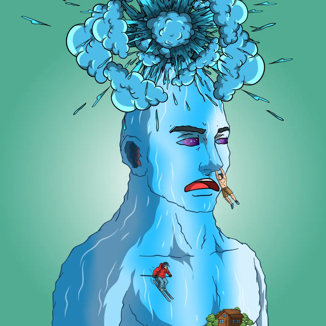 Volcano Boyz #1135 NFT on Algorand