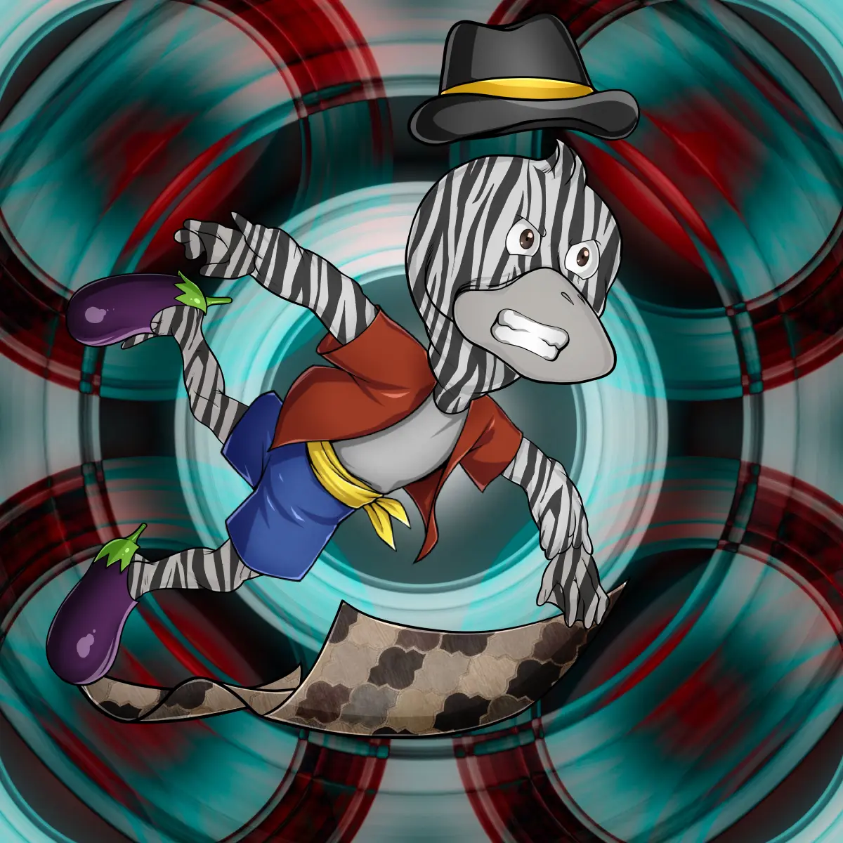 Rug Friends  #3837 NFT on Algorand