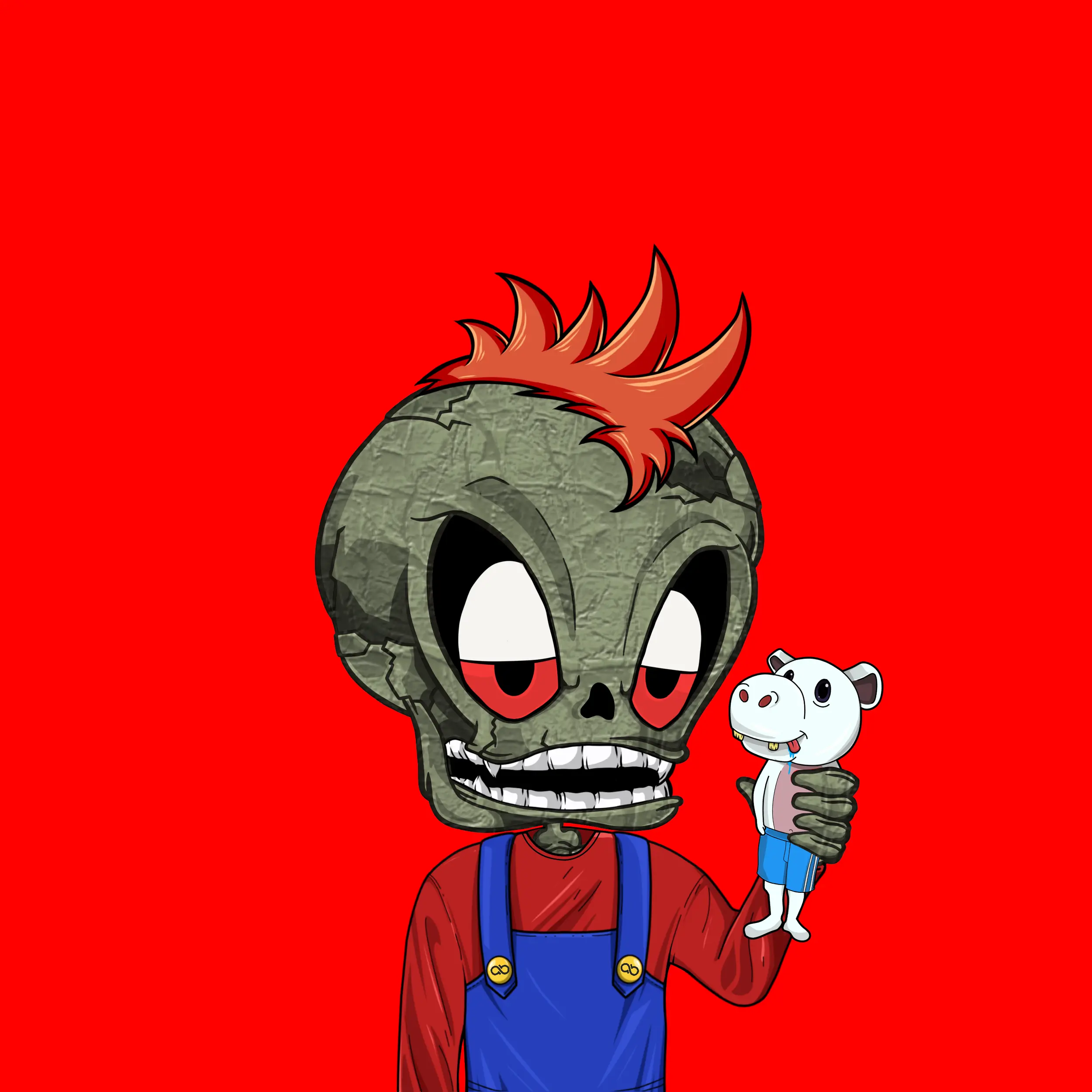 BoneBuddies #674 NFT on Algorand