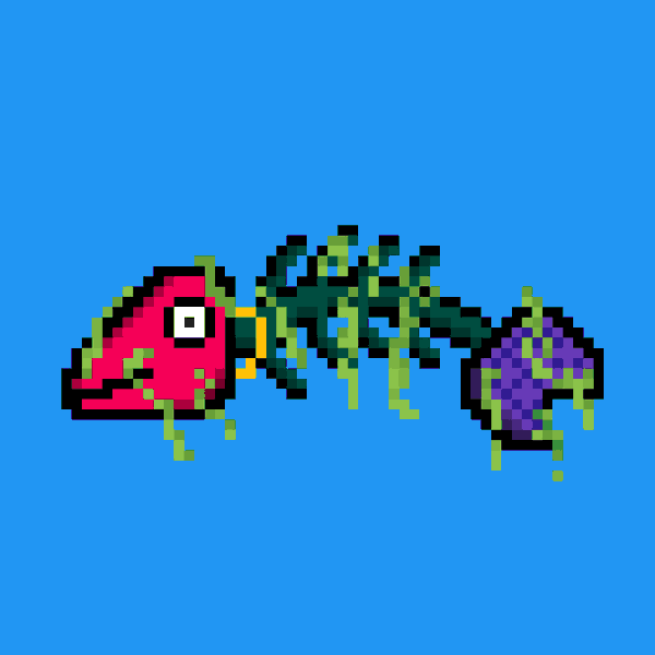 An image of 8-Bit BoneFish #30