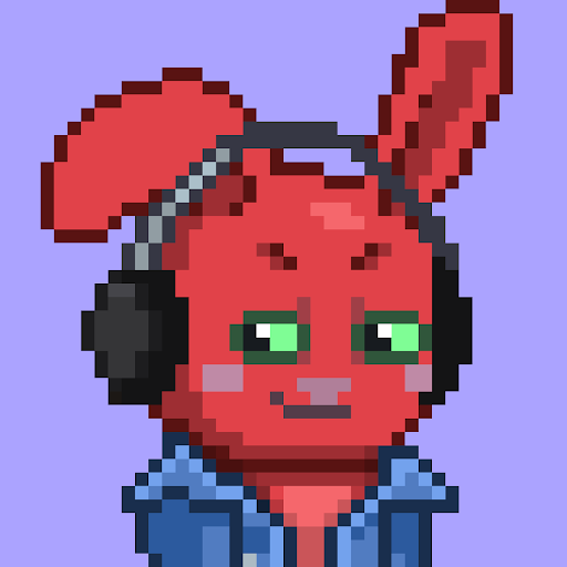 Pixel Bunnies #100 NFT on Algorand