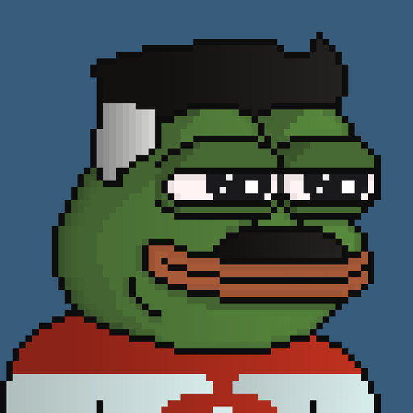 An image of PIXEL PEPE 1/1 #018