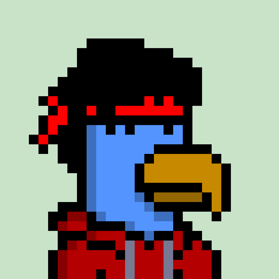 Pixel Parrot 294 NFT on Algorand
