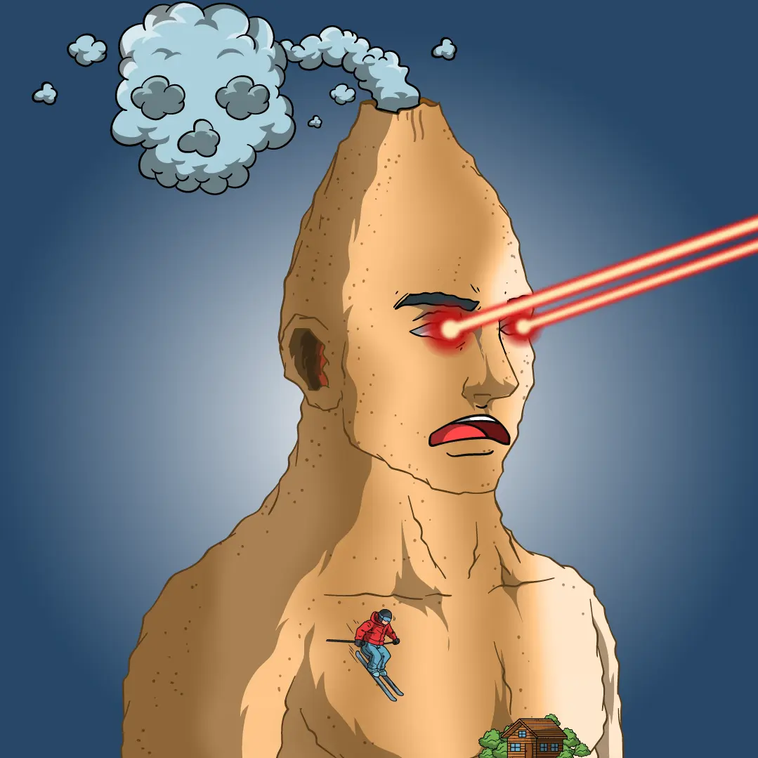 Volcano Boyz #1351 NFT on Algorand