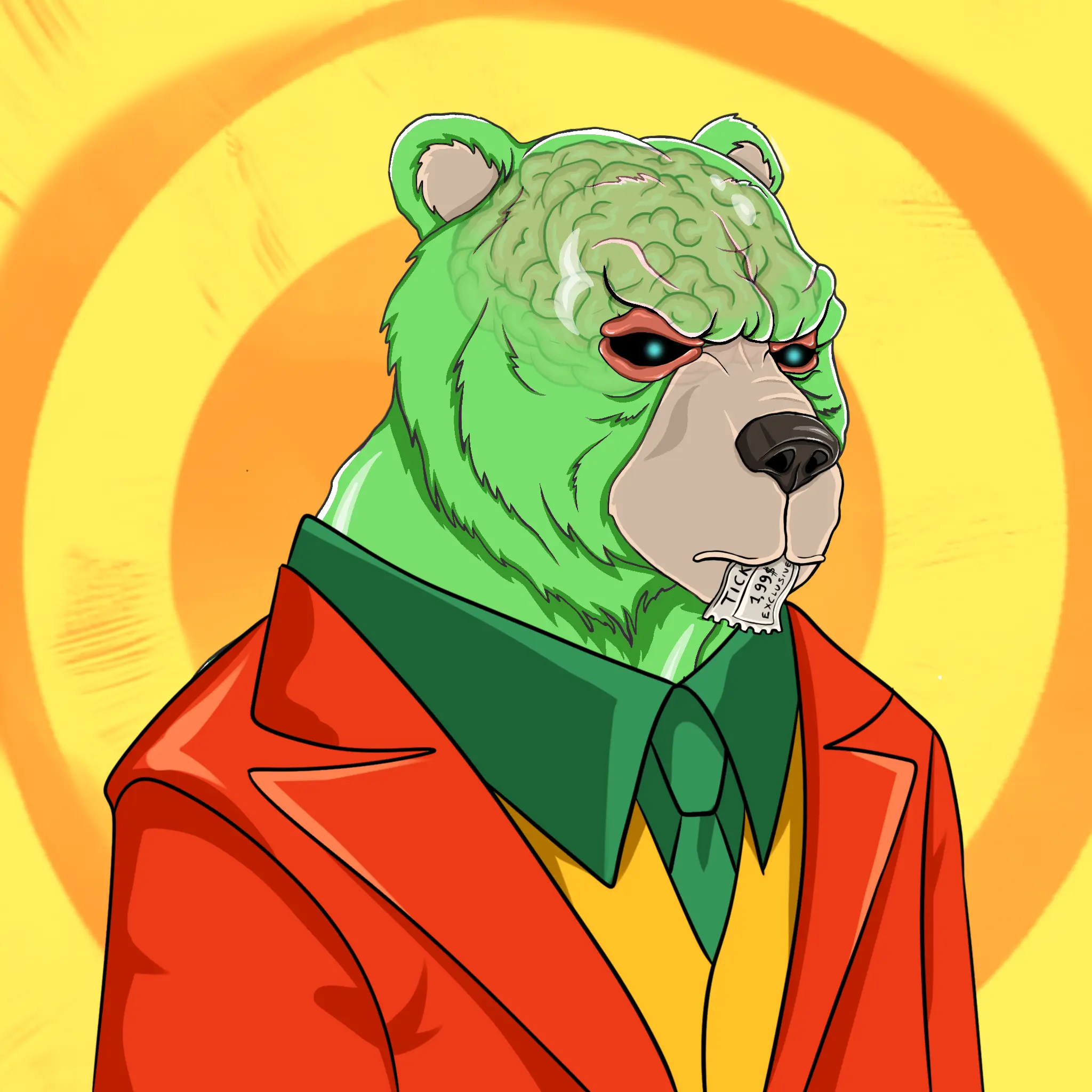 Mad Bears #1877 NFT on Algorand