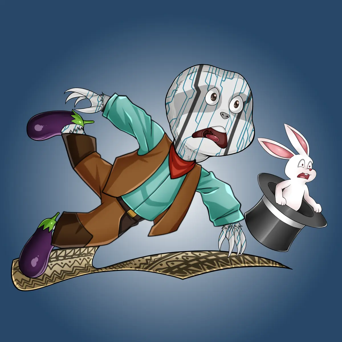 Rug Friends  #3284 NFT on Algorand