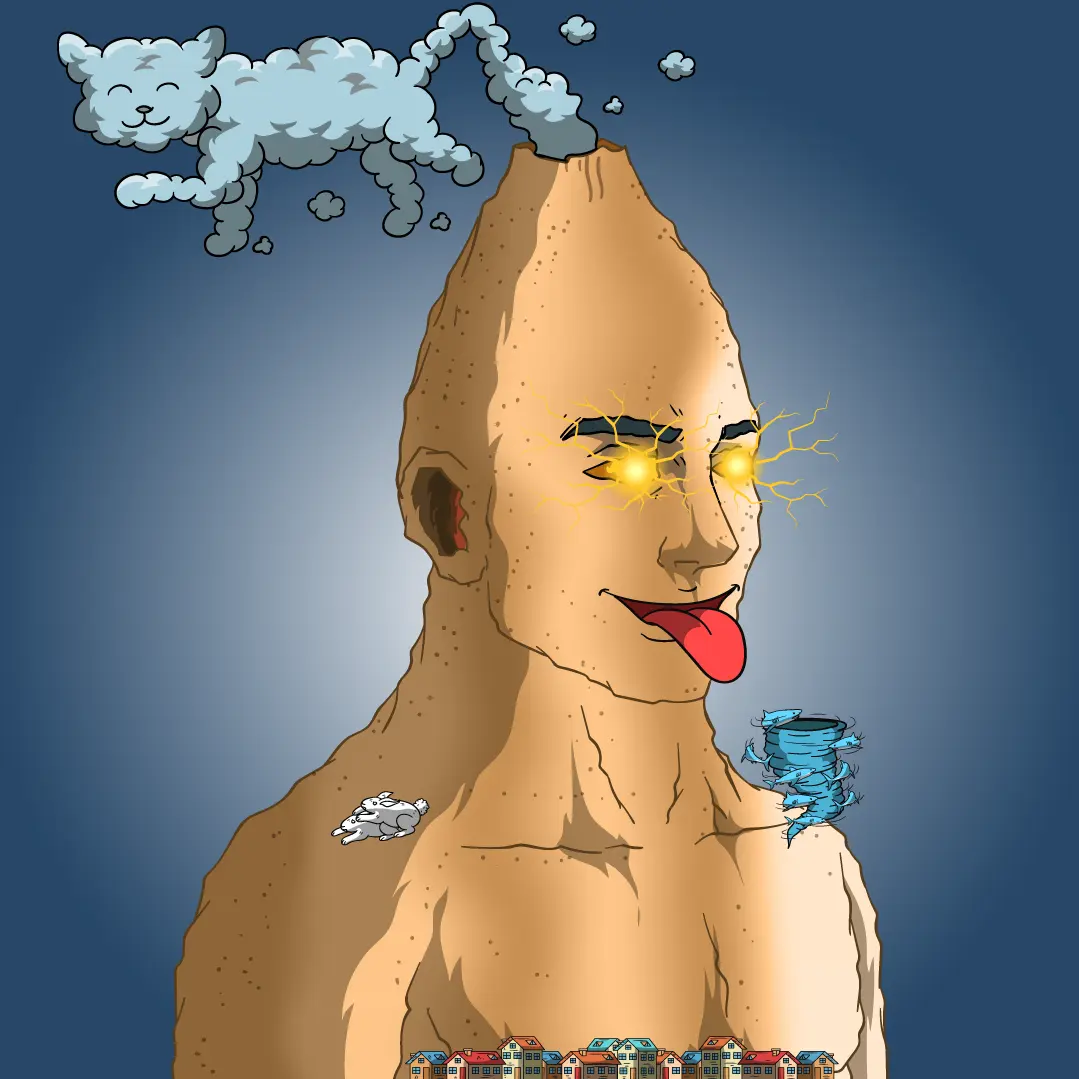 Volcano Boyz #1338 NFT on Algorand