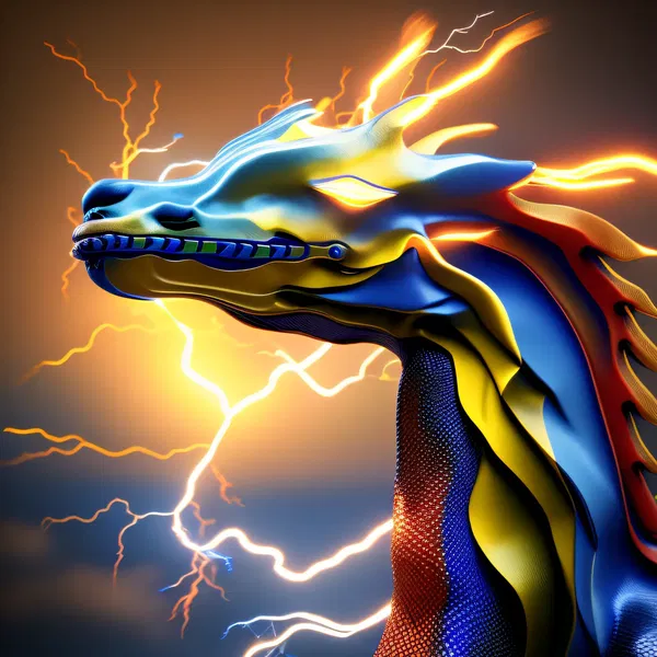 An image of DragonFi Thunder Dragons #35