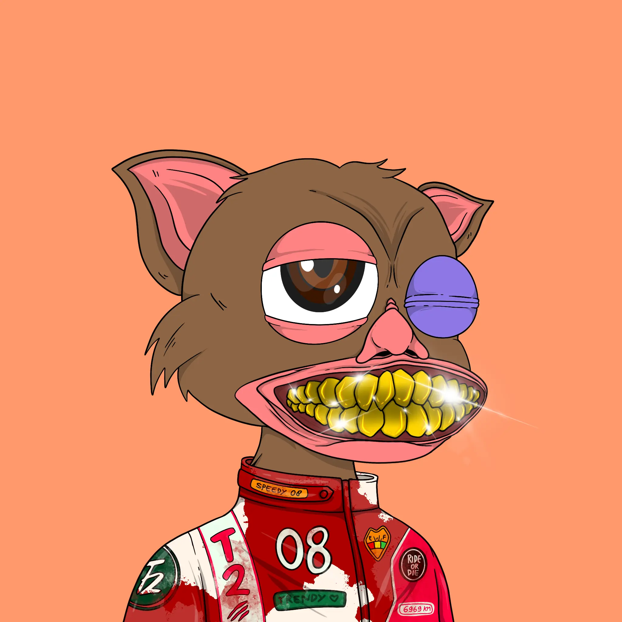 Trendy Tarsier #2108 NFT on Algorand