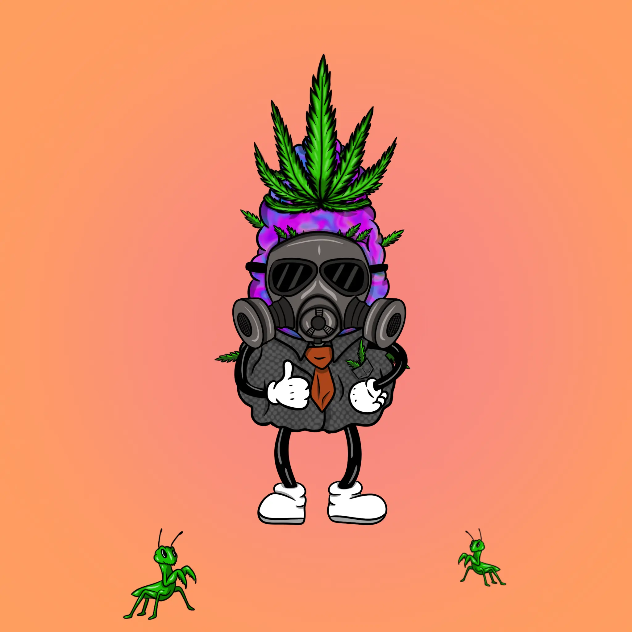 Blazing Budz #174 NFT on Algorand