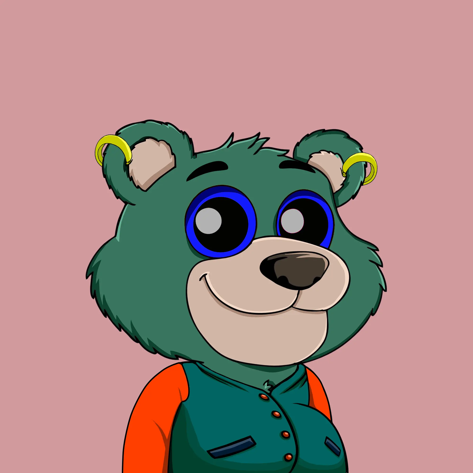 Gluttonous Bears #86 NFT on Algorand