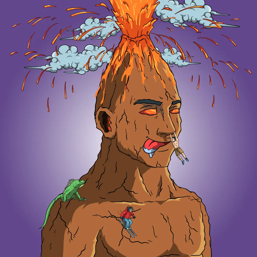 Volcano Boyz #748 NFT on Algorand