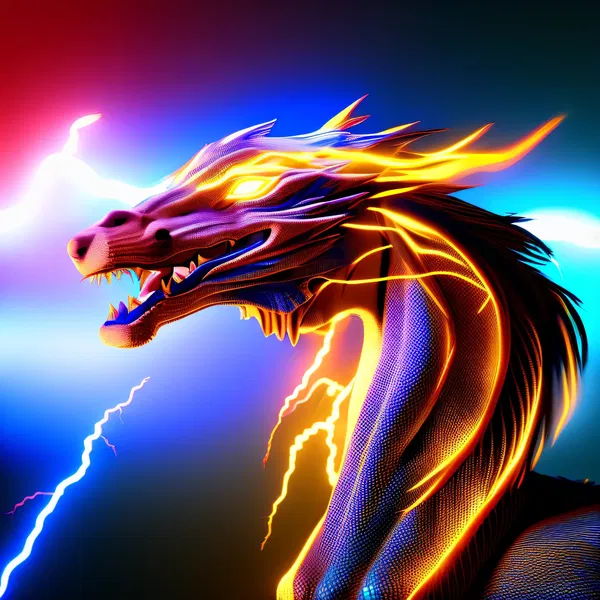 An image of DragonFi Thunder Dragons #18