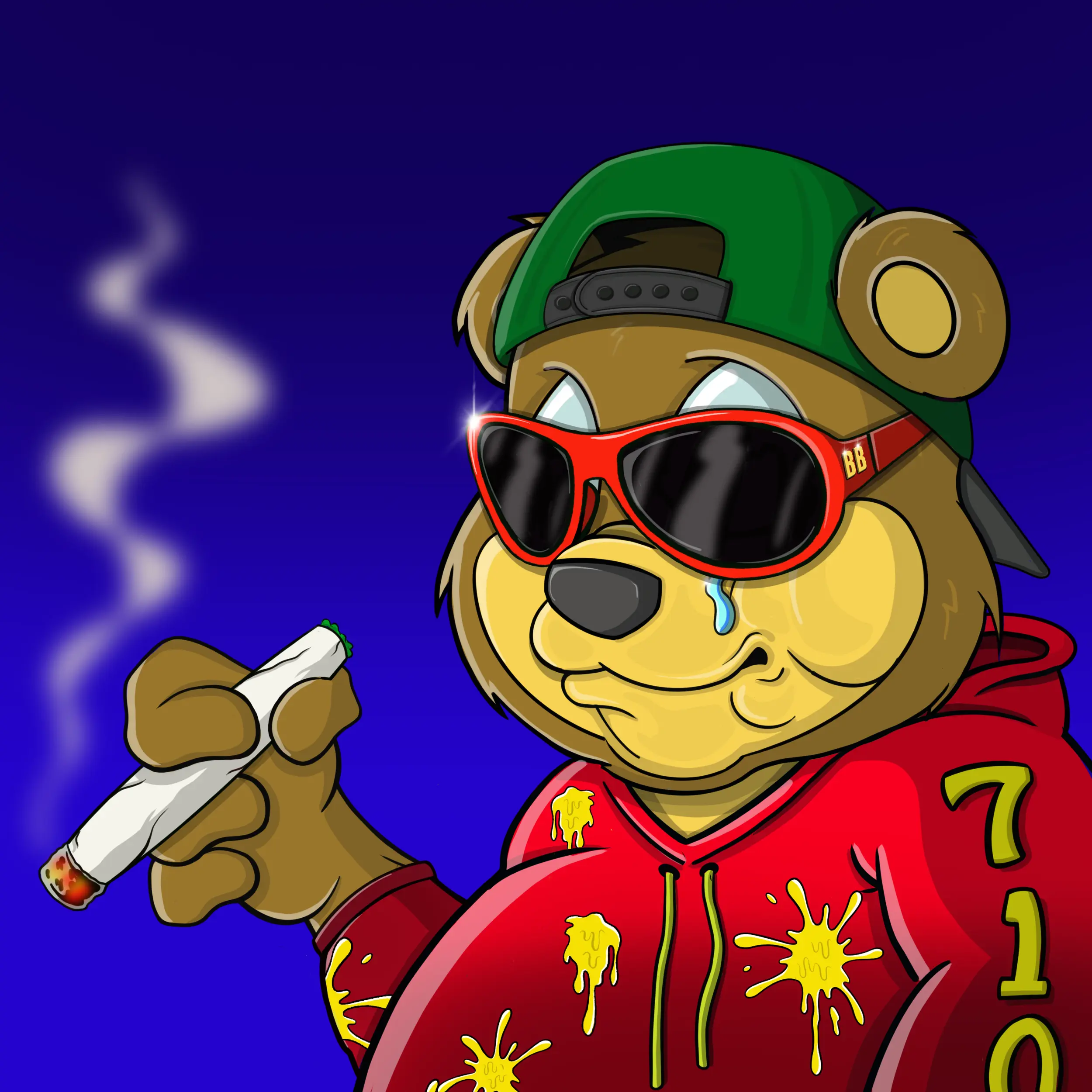 Burnin Bears #527 NFT on Algorand