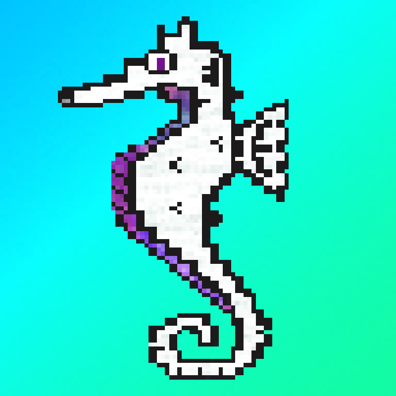 Algo Seahorse #198 NFT on Algorand