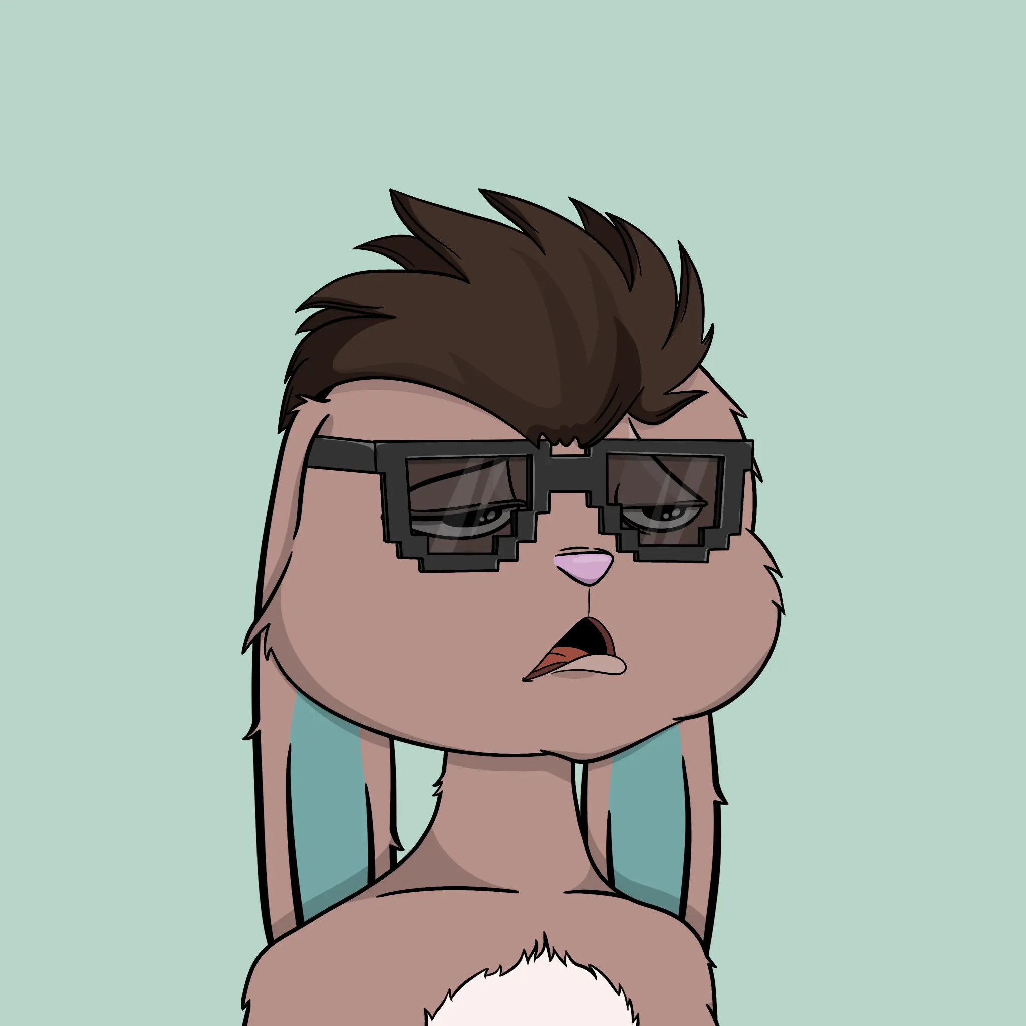 Bad Bunny Society #1880 NFT on Algorand