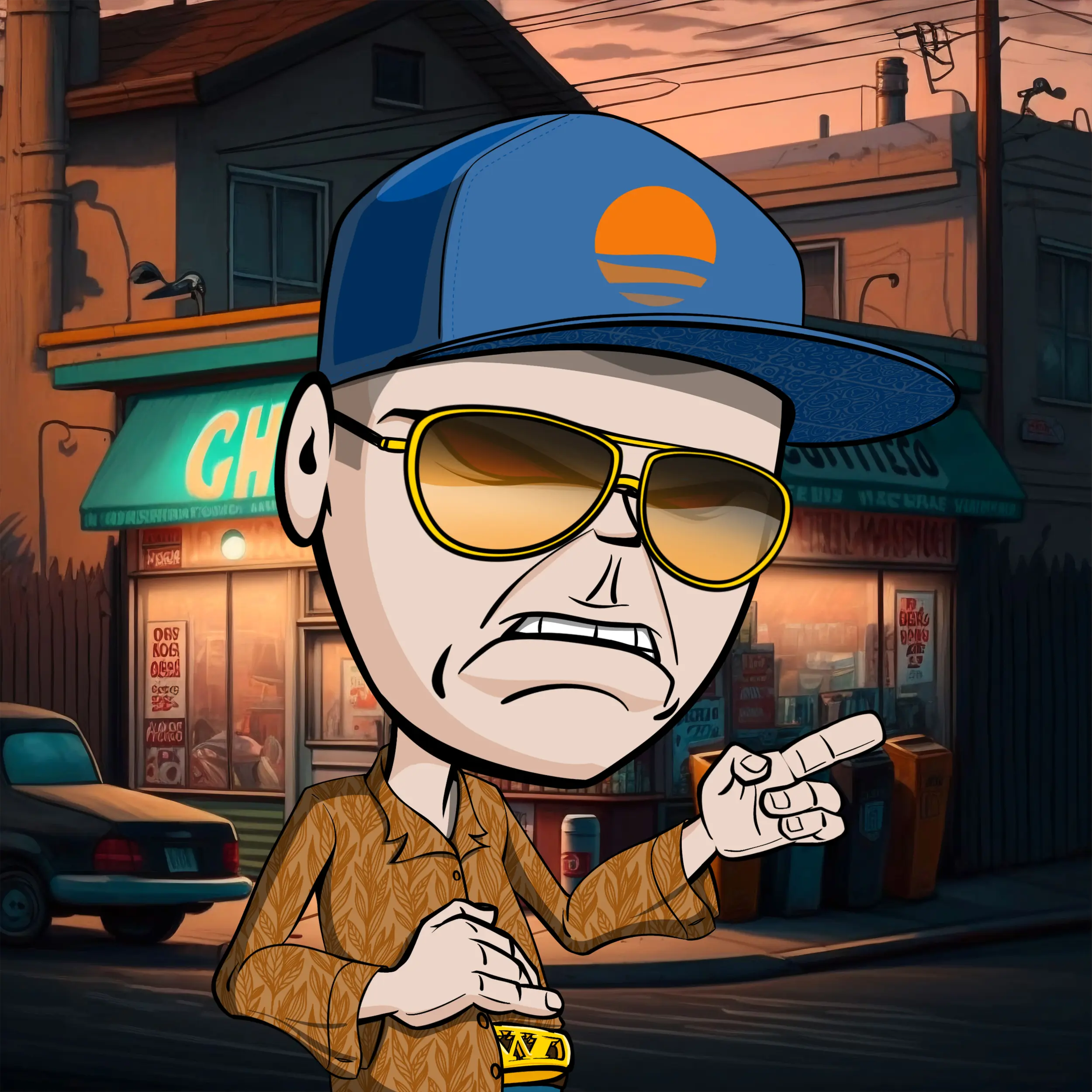 CoolCockGangs #214 NFT on Algorand