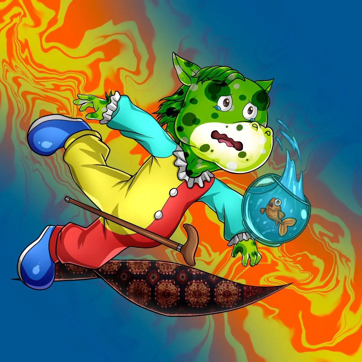 Rug Friends  #1920 NFT on Algorand