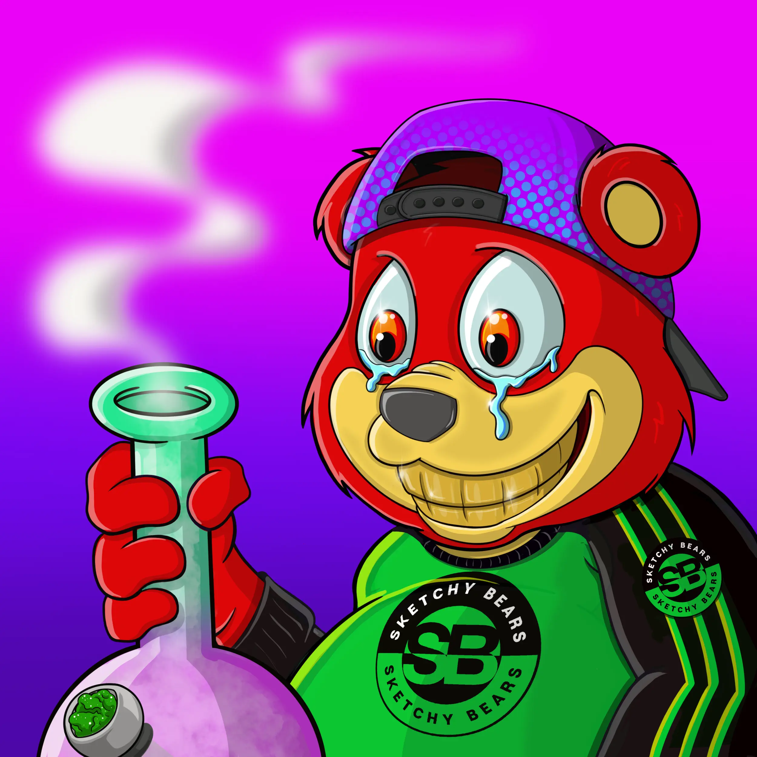 Burnin Bears #636 NFT on Algorand