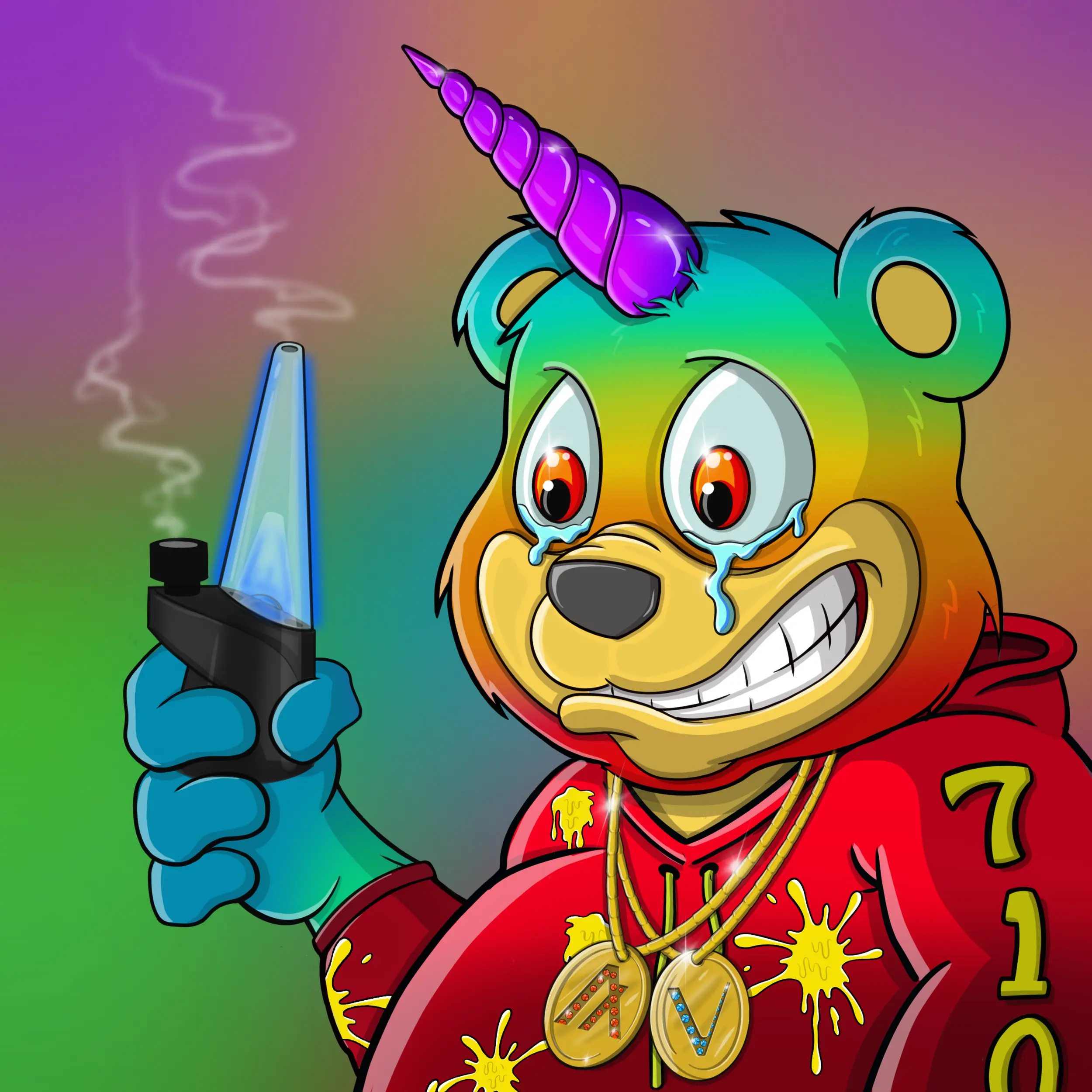 Burnin Bears #316 NFT on Algorand