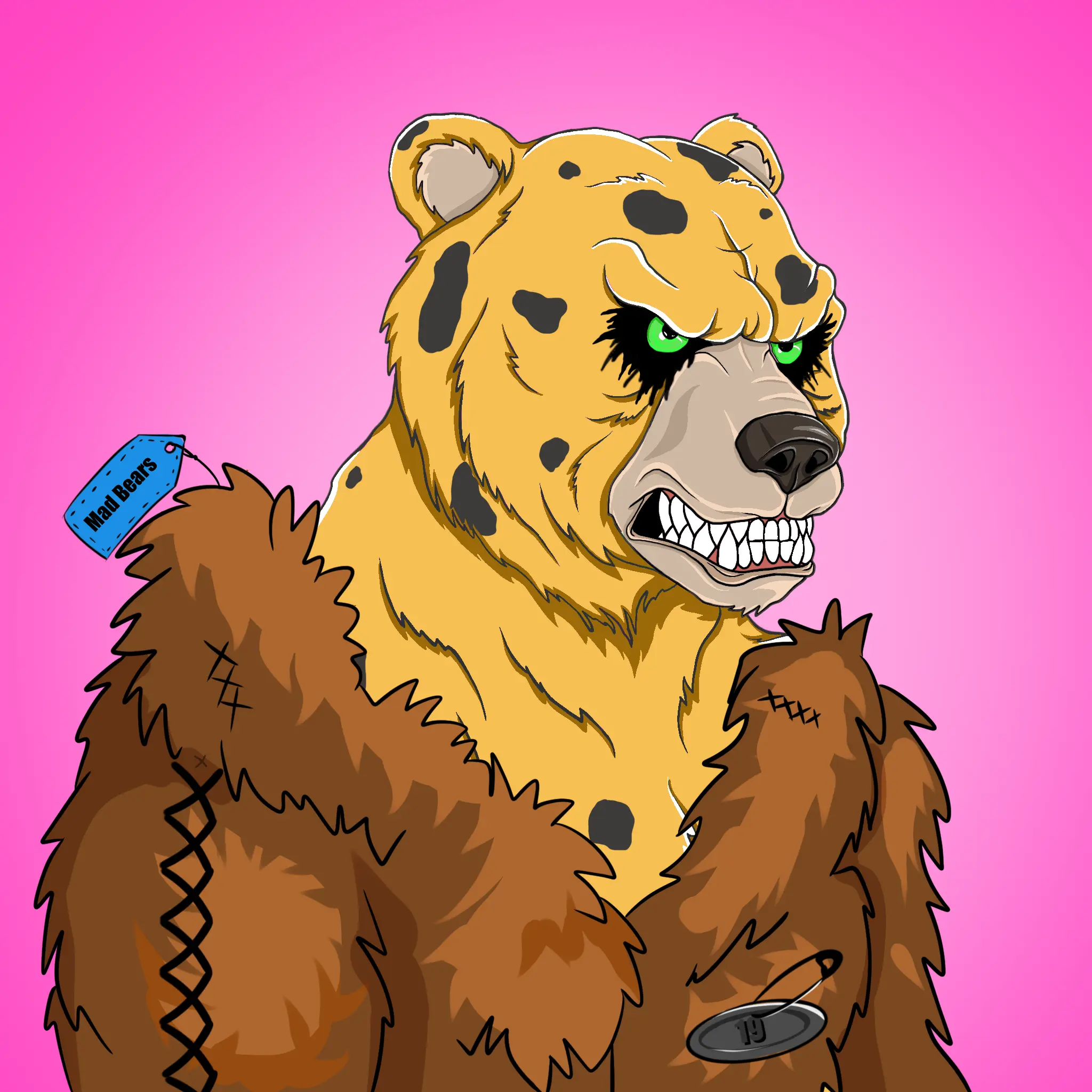 Mad Bears #369 NFT on Algorand