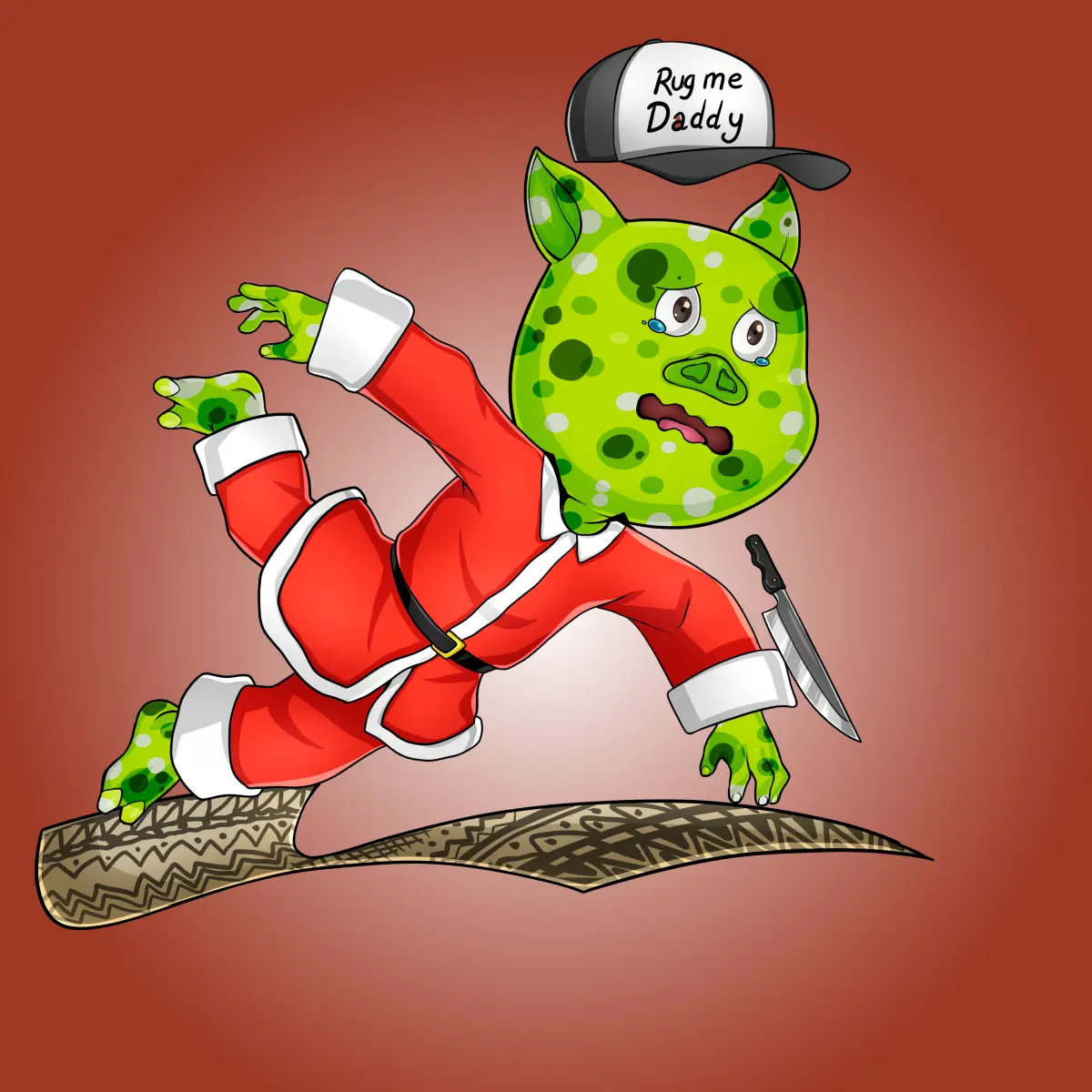 Rug Friends  #3519 NFT on Algorand