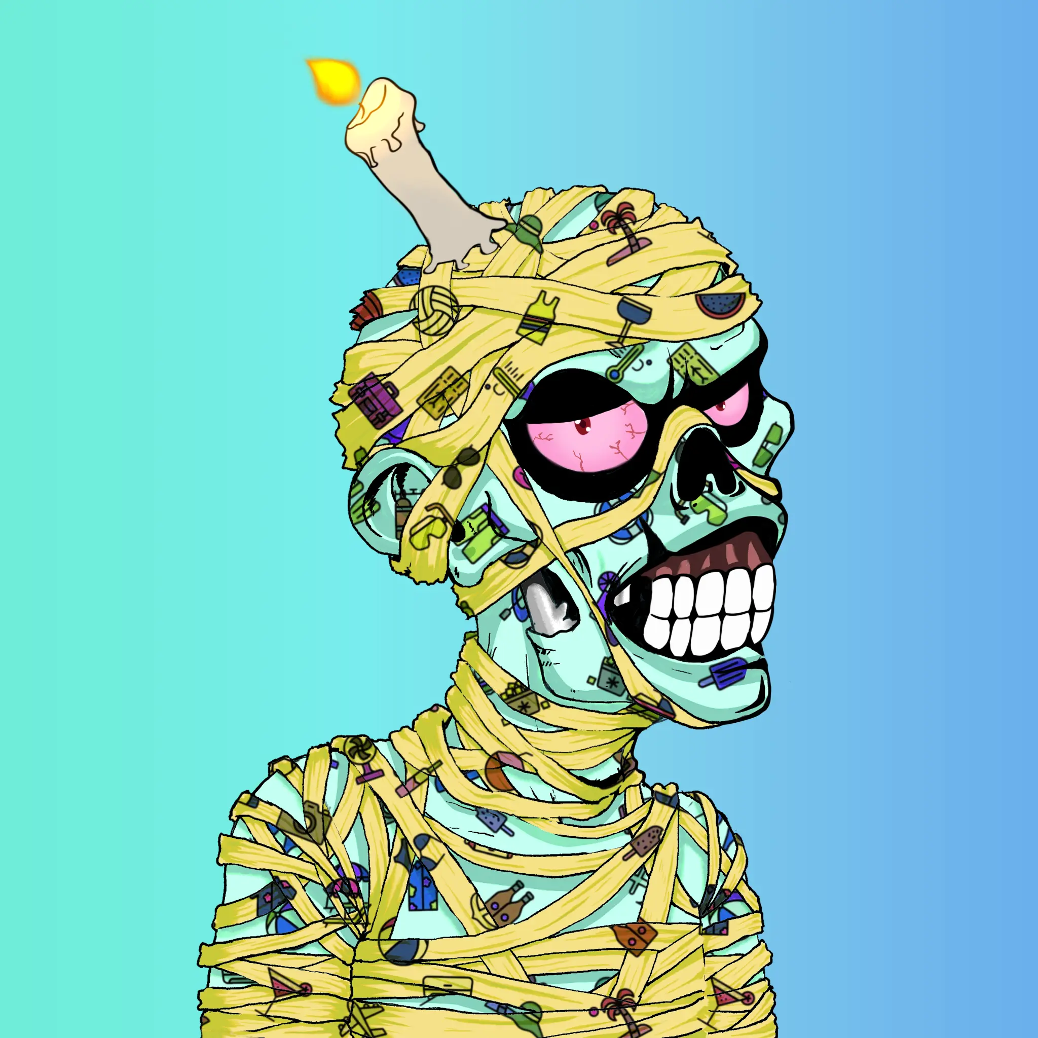 Algo Mummy #1419 NFT on Algorand