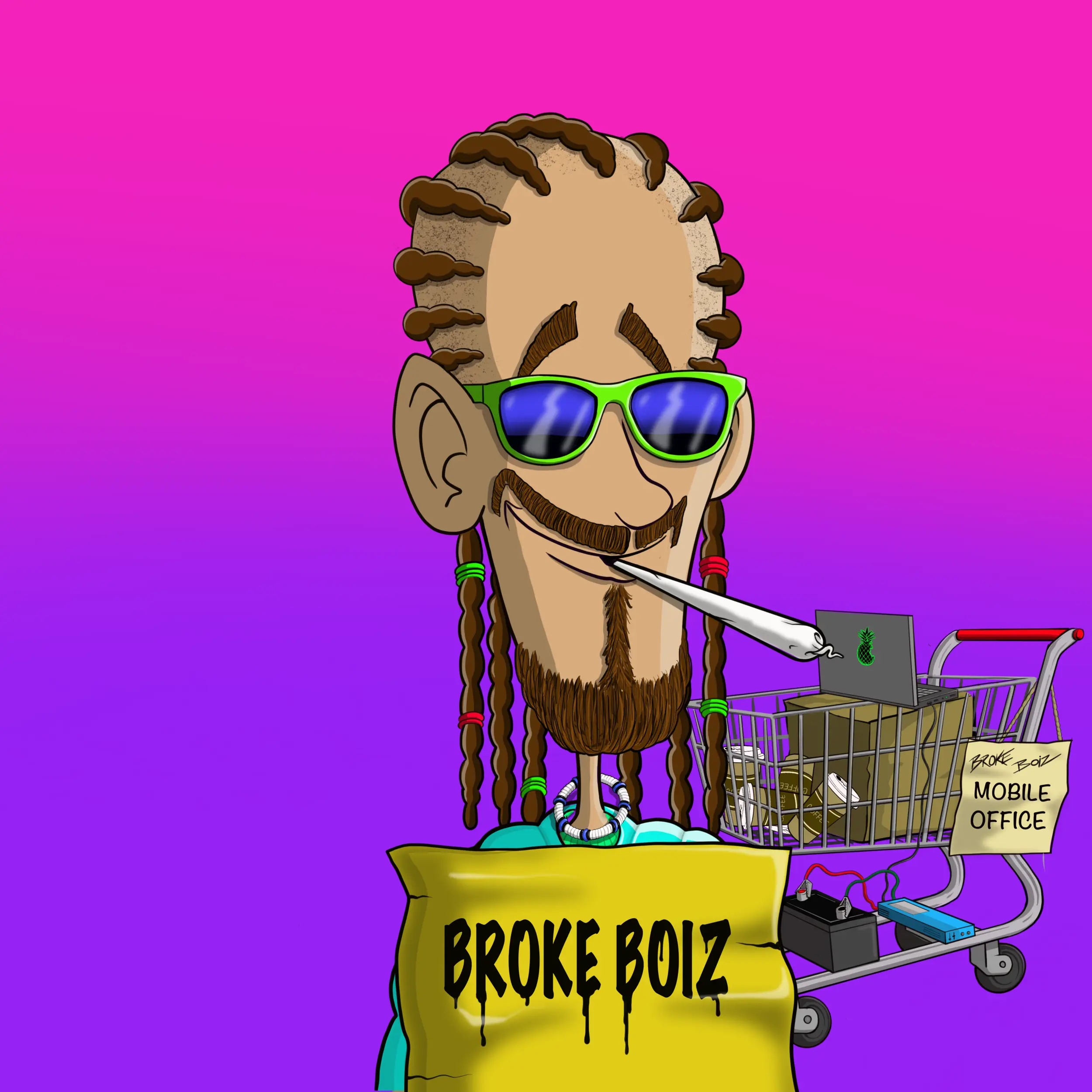 Broke Boiz #801 NFT on Algorand