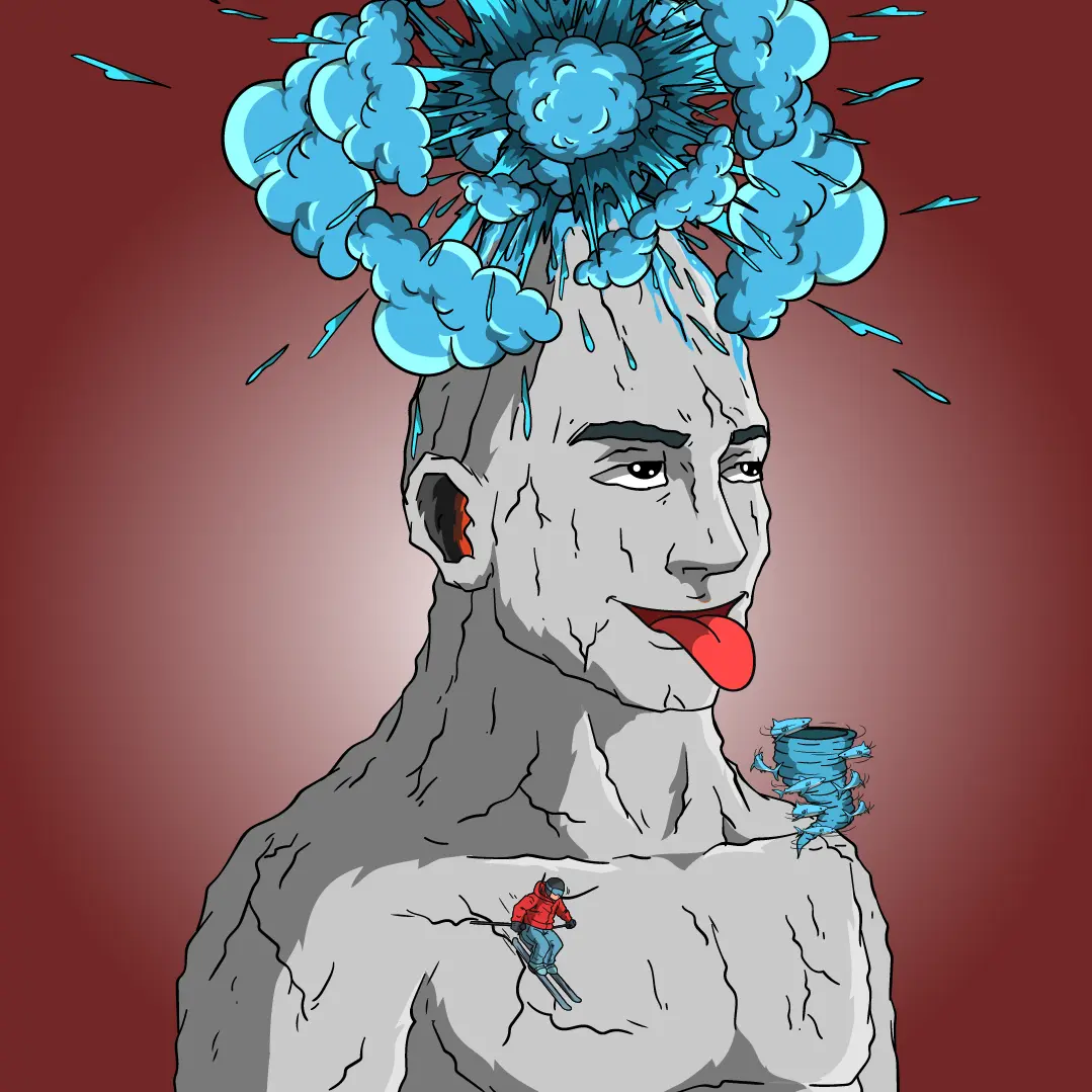 Volcano Boyz #1380 NFT on Algorand