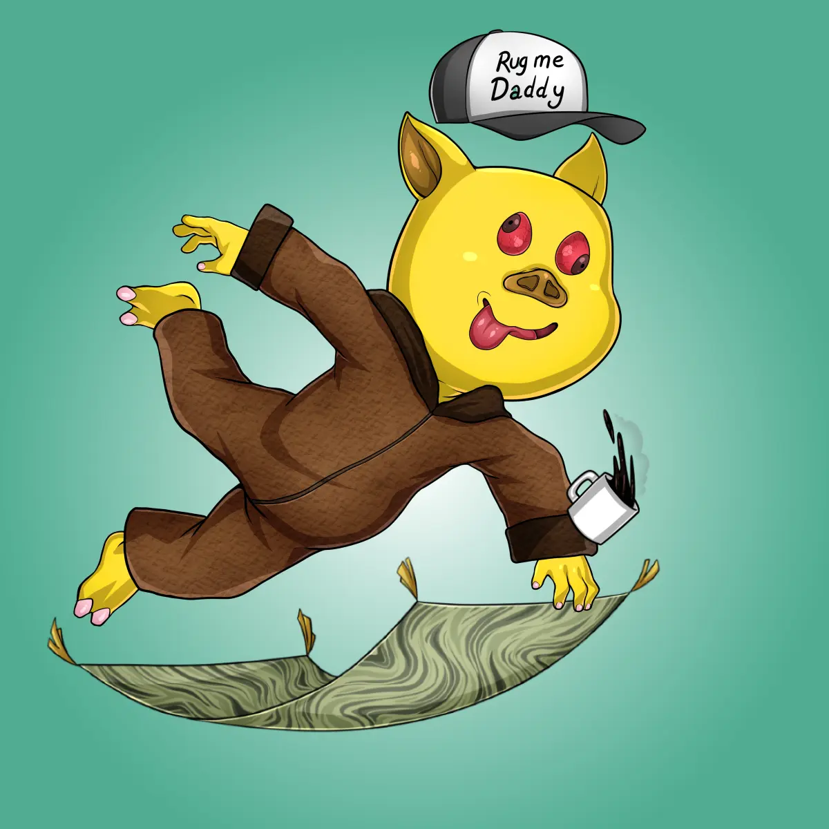 Rug Friends  #3292 NFT on Algorand