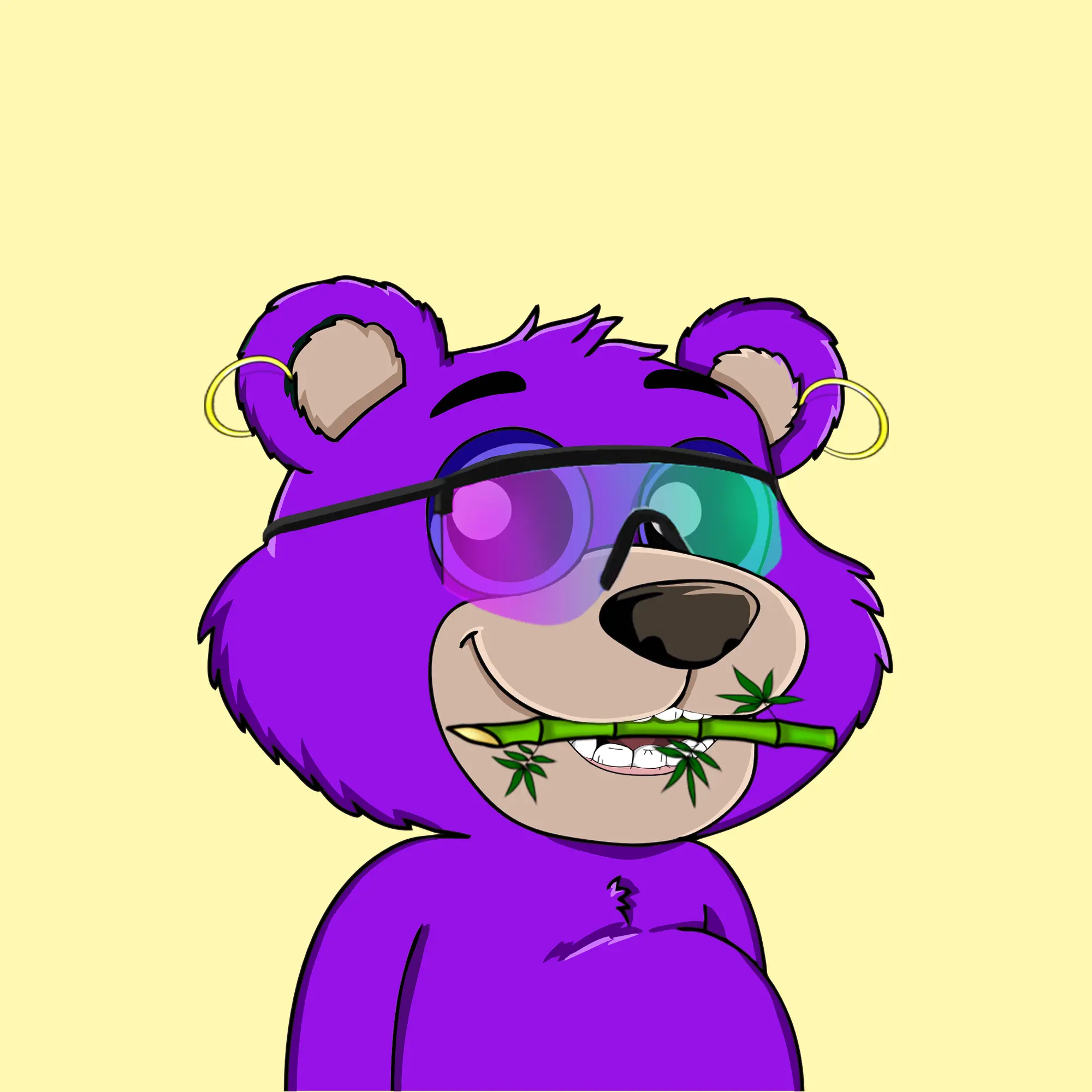 Gluttonous Bears #217 NFT on Algorand