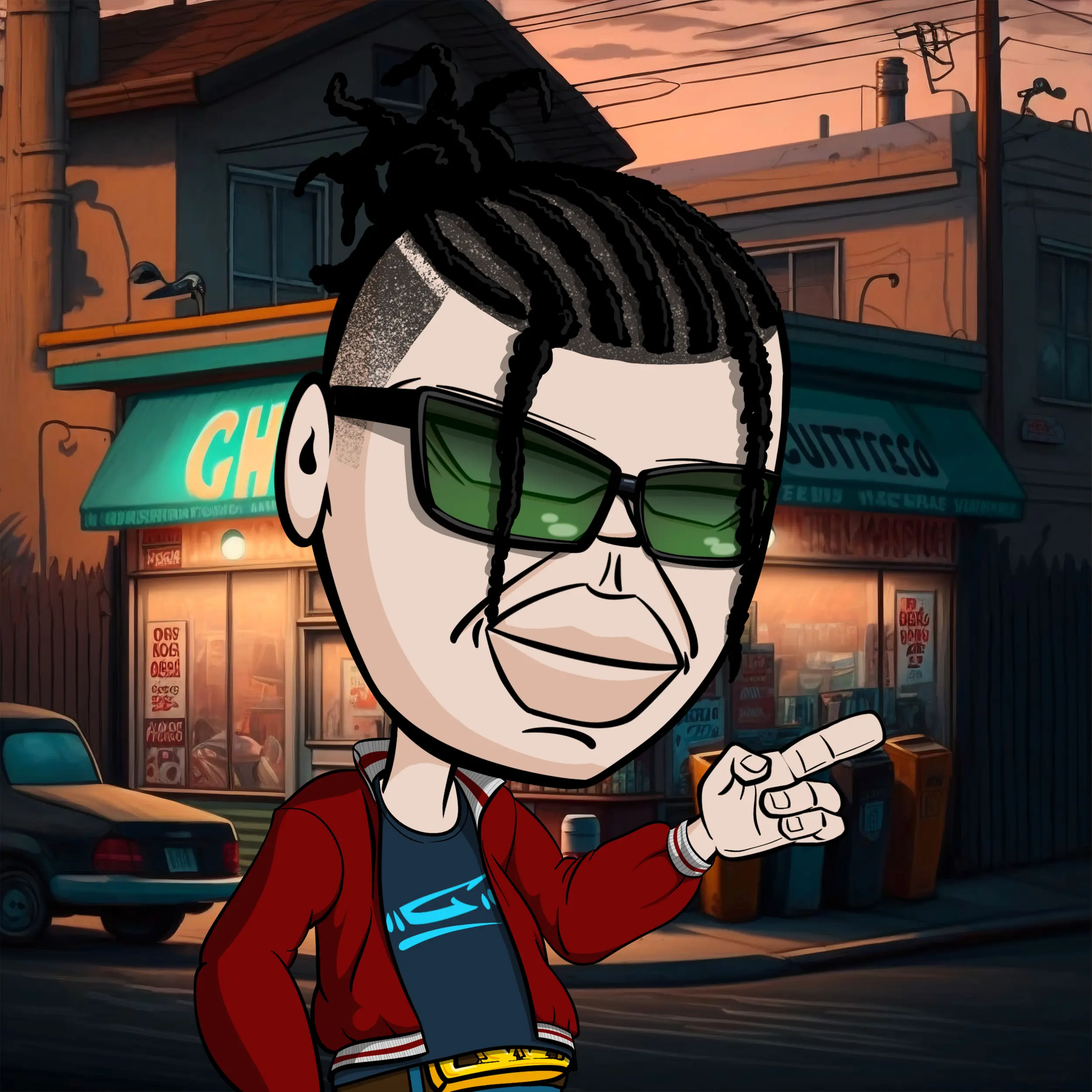 CoolCockGangs #802 NFT on Algorand