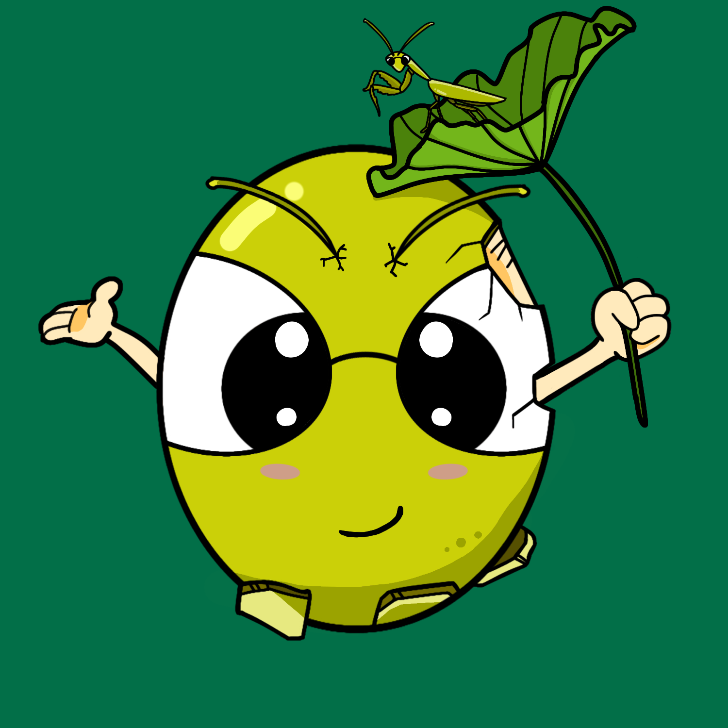 Winky Kinky Eggs : Mantis NFT on Algorand