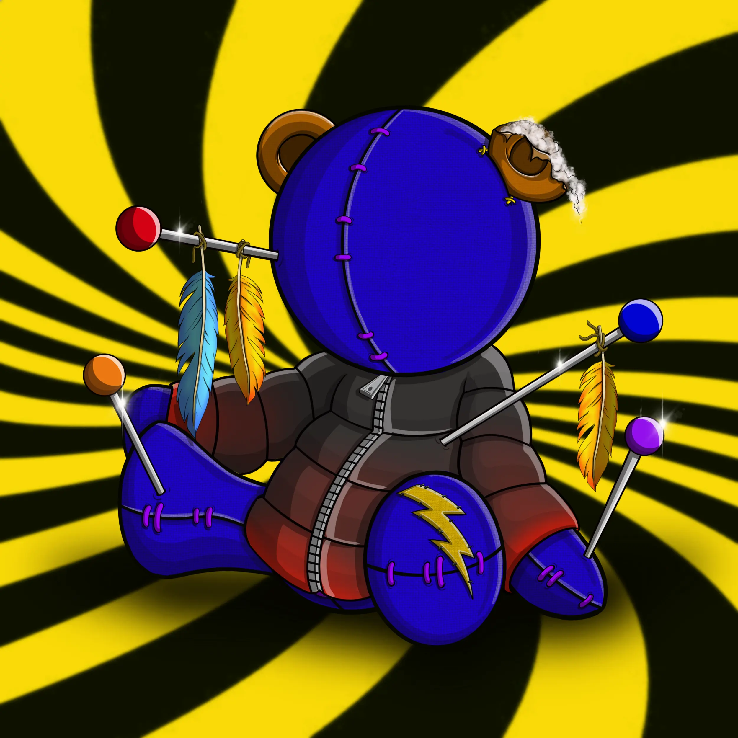 Trippy Stitch #1086 NFT on Algorand