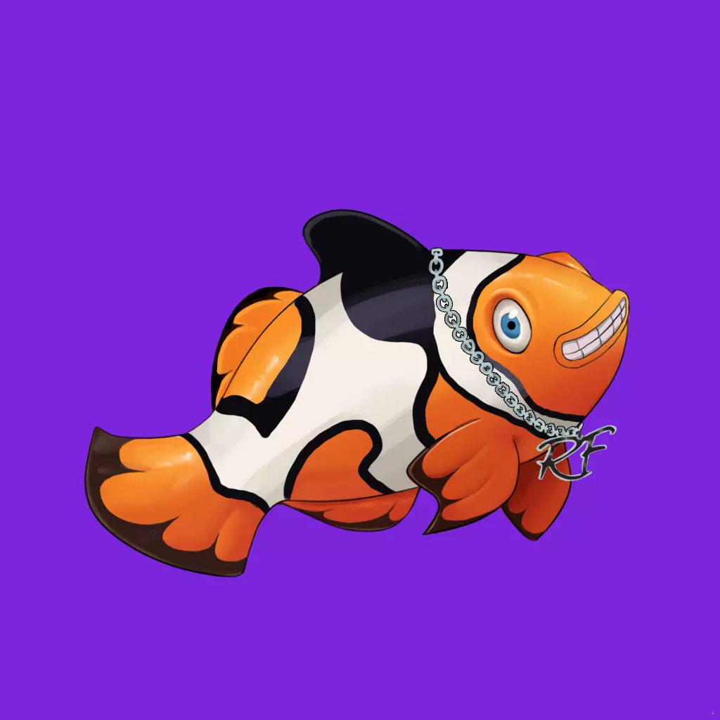 Clown Fish #180 NFT on Algorand