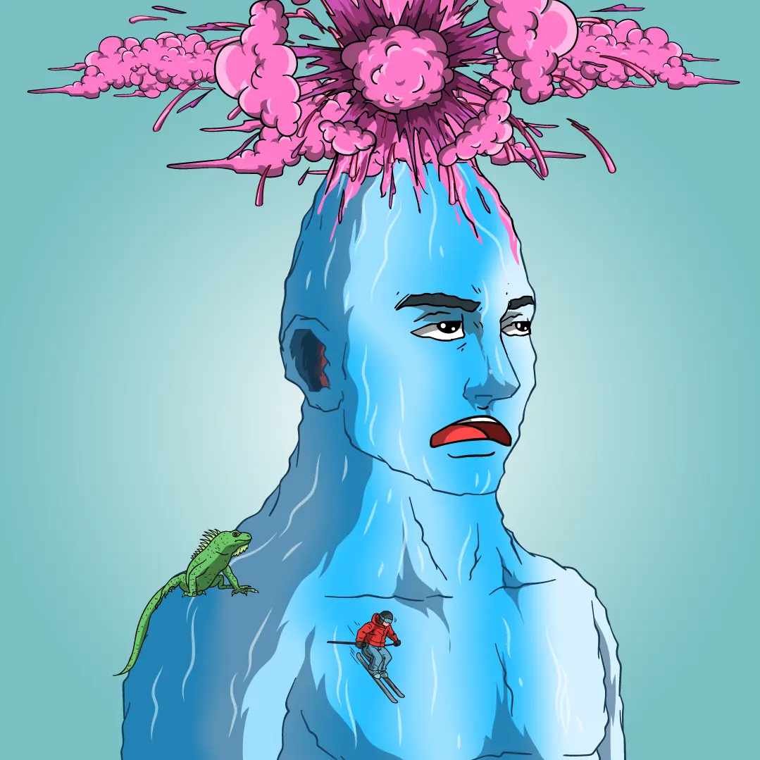 Volcano Boyz #489 NFT on Algorand