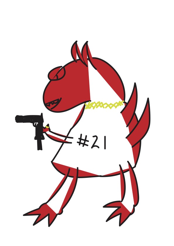 Algosaur #21 NFT on Algorand