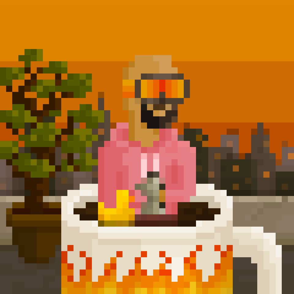 CoffeeBits Bather #0312 NFT on Algorand