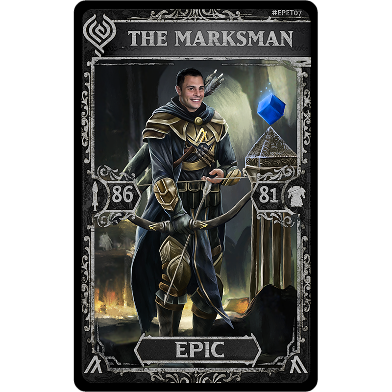 THE MARKSMAN - Rare NFT on Algorand