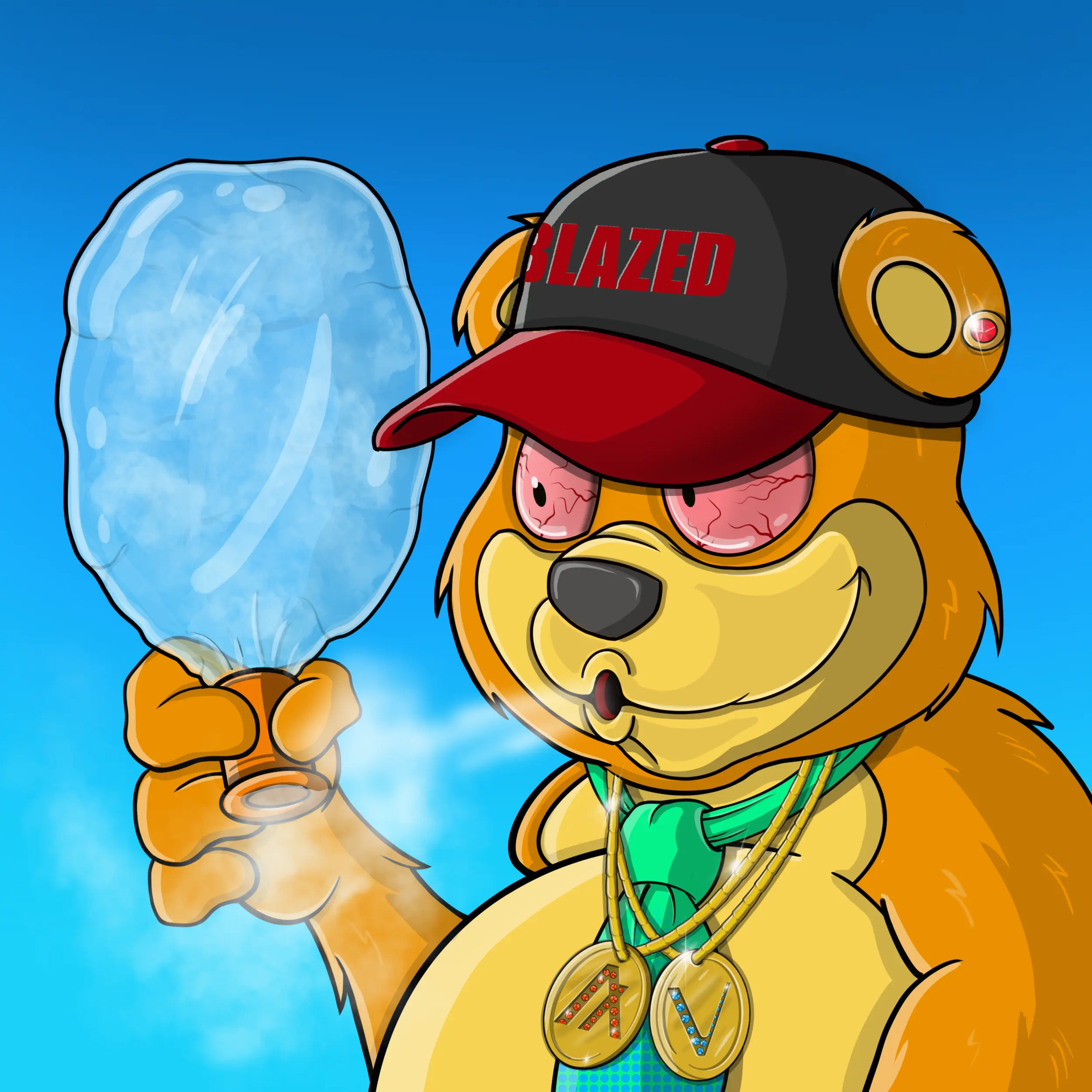 Burnin Bears #787 NFT on Algorand