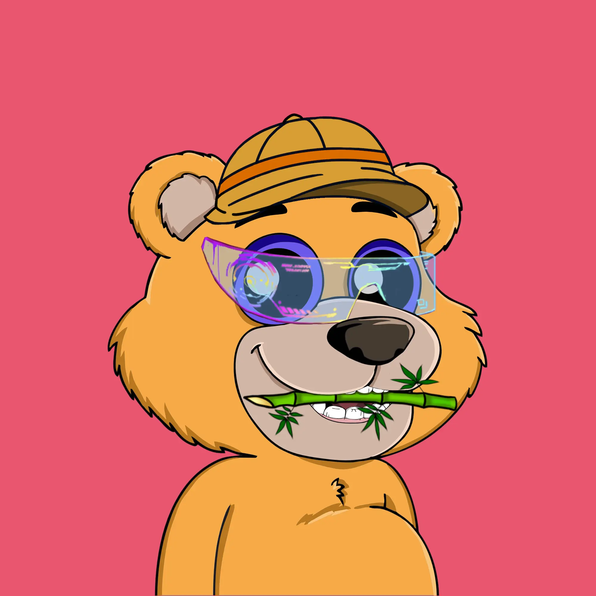 Gluttonous Bears #82 NFT on Algorand