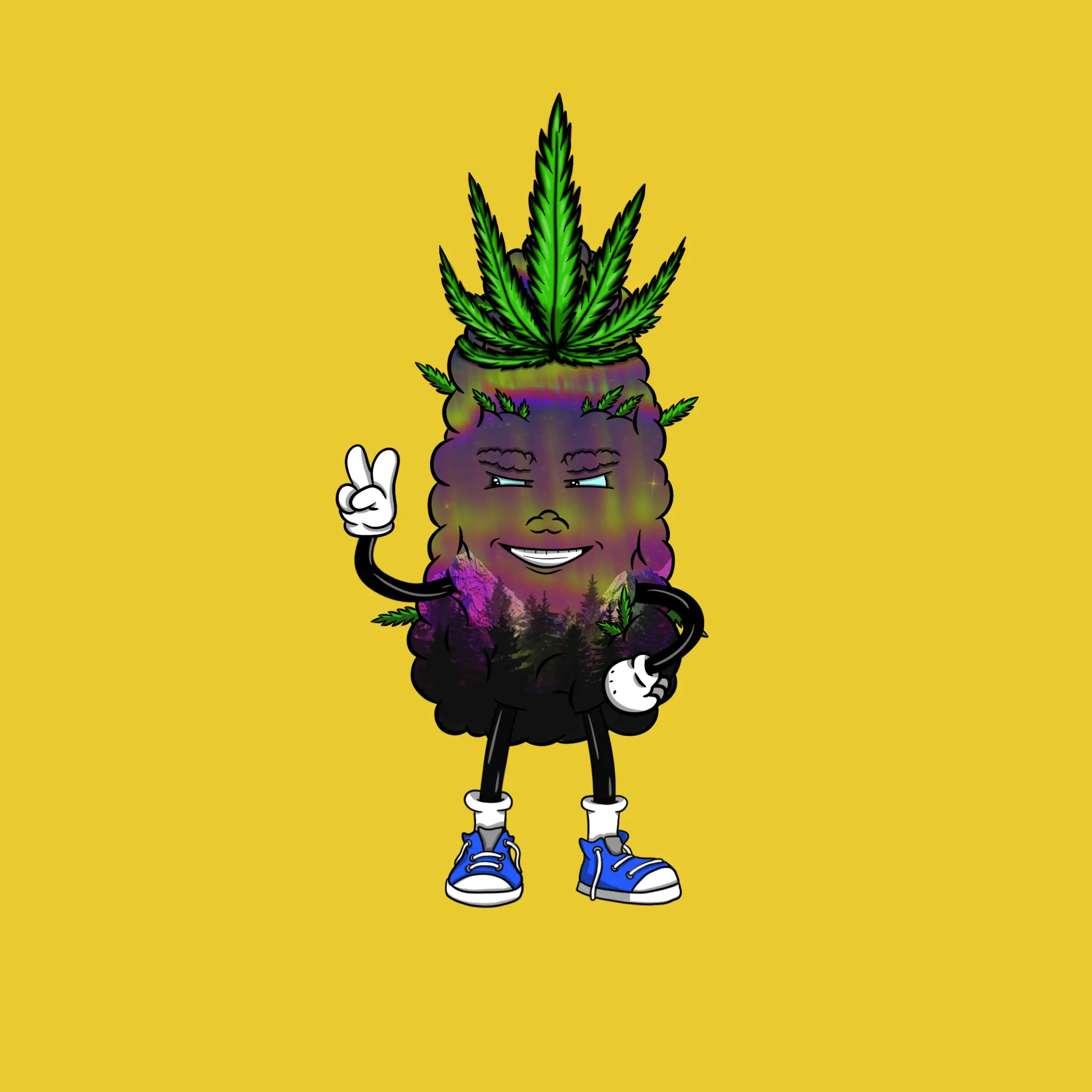 Blazing Budz #851 NFT on Algorand