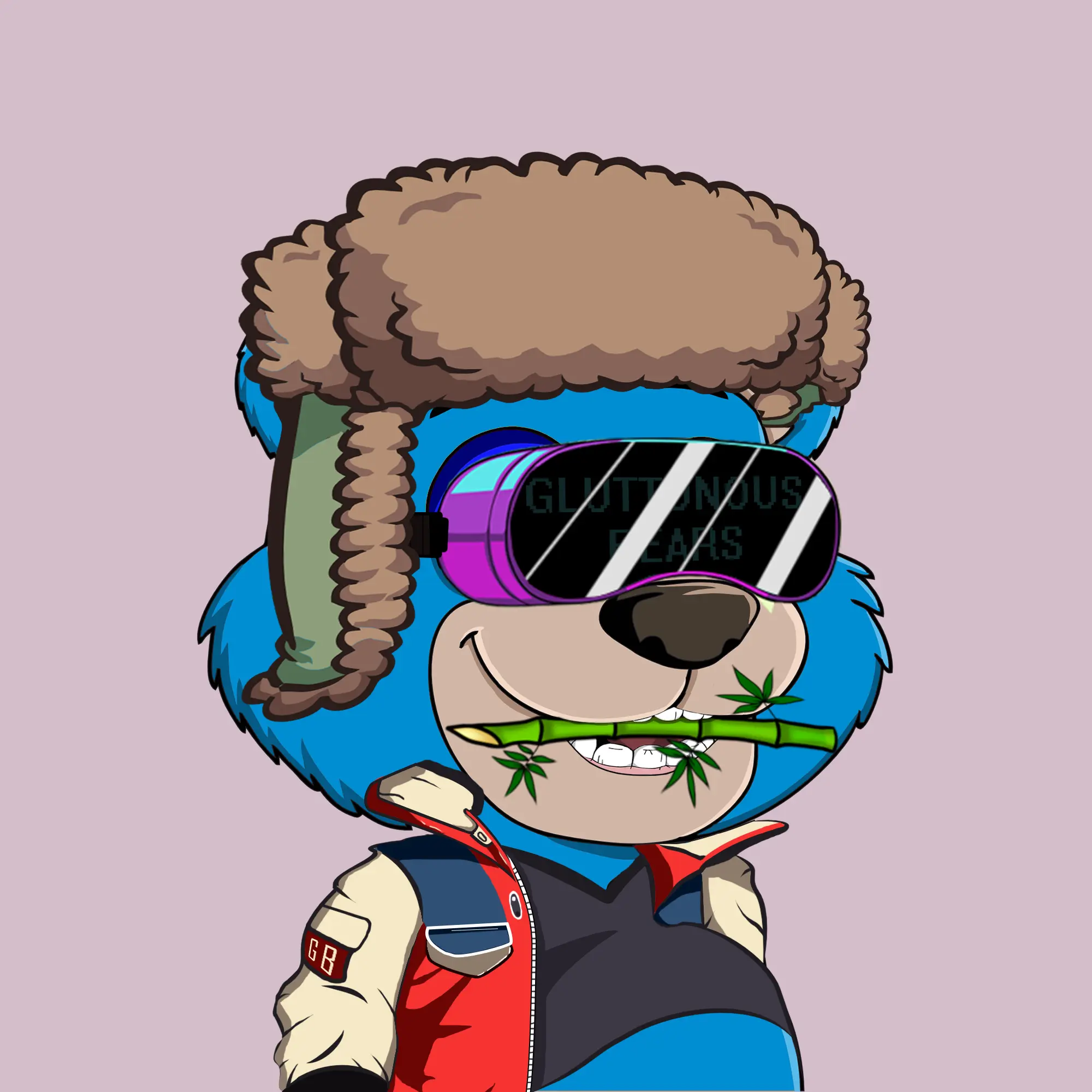 Gluttonous Bears #224 NFT on Algorand